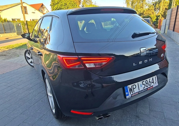 Seat Leon cena 49999 przebieg: 133000, rok produkcji 2015 z Czempiń małe 379